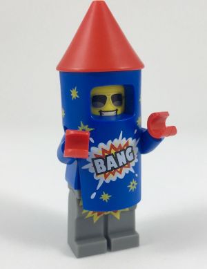LEGO 71021 minifigurky 18. série - 05. Firework Guy - obrázek 1