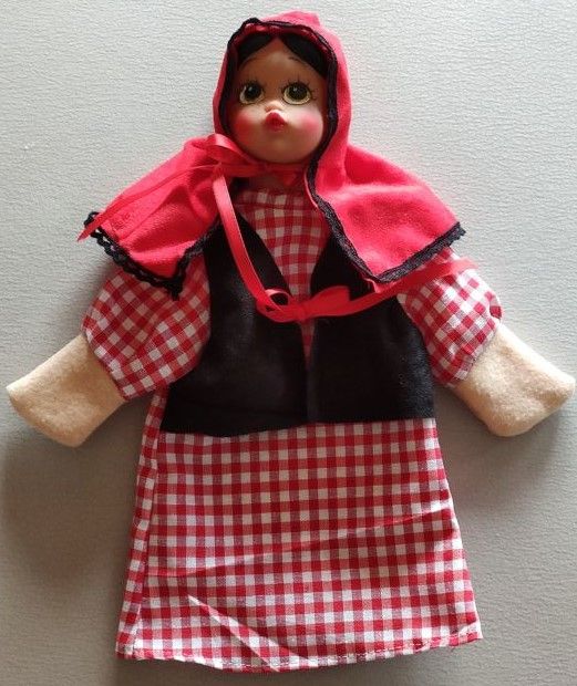 Maňásek na ruku - Červená karkulka - obrázek 1
