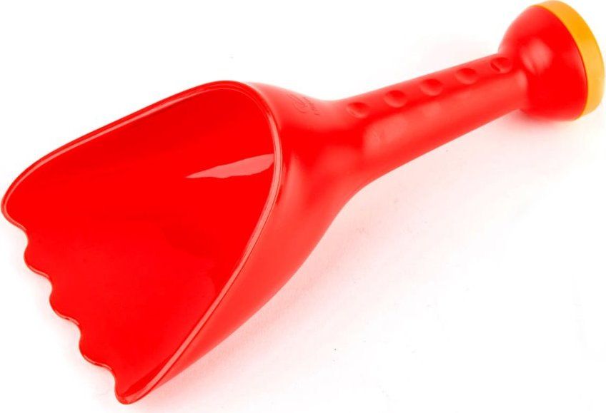 HAPE Hračka na písek Lopatka , kropítko 2v1 červené - obrázek 1