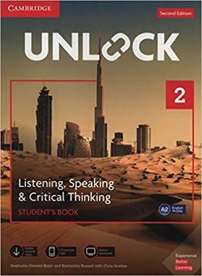 Dimond-Bayir Stephanie: Unlock Level 2 Listening, Speaking & Critical Thinking Student´s Book, Mob A - obrázek 1