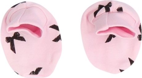 Mamatti Kojenecké botičky, ponožtičky Bow - růžové s mašličkami - obrázek 1