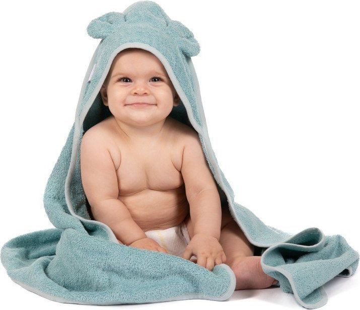 Bo Jungle  Osuška ECO Blue Bear - obrázek 4