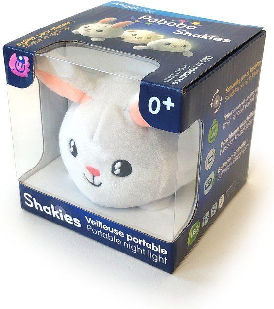 Pabobo Svítící mazlíček SHAKIES Rabbit - obrázek 1