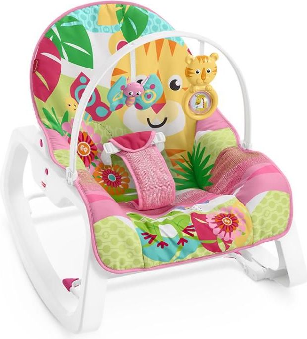 FisherPrice FP SEDÁTKO OD MIMINKA PO BATOLE RŮŽOVÉ - obrázek 1