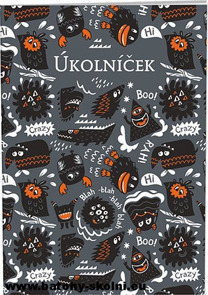 Školní úkolníček Stil A6 Cartoons - obrázek 1