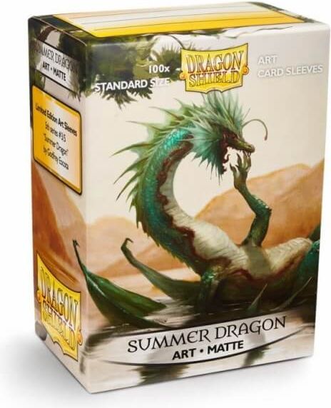 Dragon Shield Obaly na karty Dragon Shield Matte Art Sleeves - Summer Dragon – 100 ks - obrázek 1