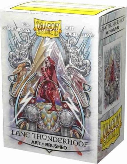 Dragon Shield Obaly na karty Dragon Shield Brushed Art Sleeves - Lane Thunderhoof: Coat-of-Arms – 100 ks - obrázek 1
