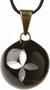 Babylonia BOLA black pearl flower - obrázek 1
