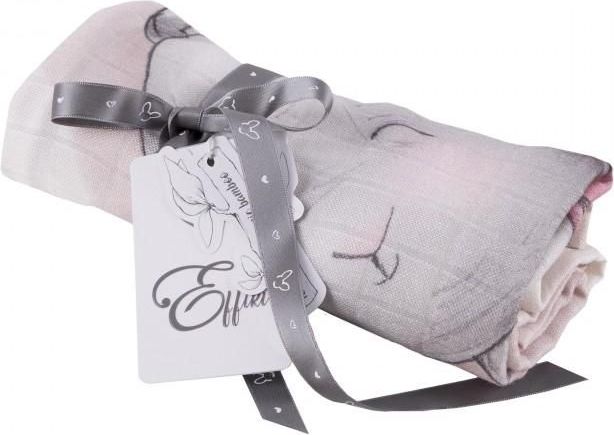 Effiki  Bambusová swaddle přikrývka 70x95 tančící balerína - obrázek 3