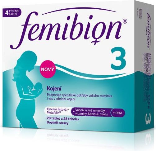 Femibion 3 Kojení 28 tablet + 28 tobolek - obrázek 1