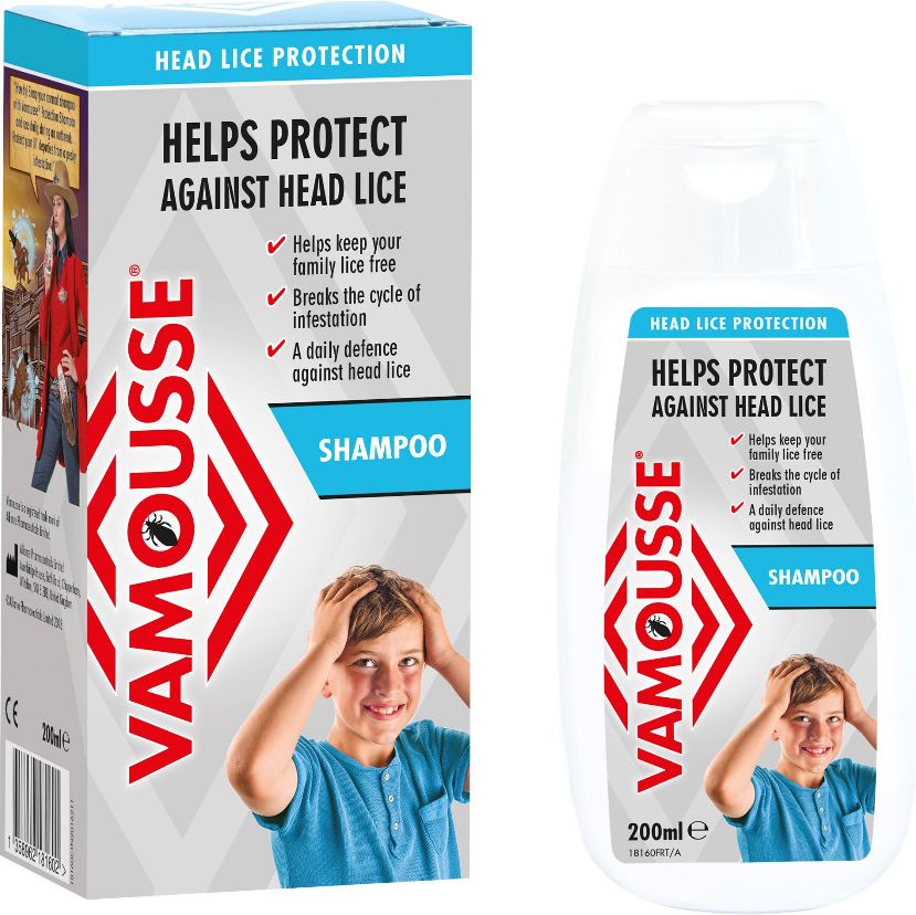 Vamousse Šampon na ochranu hlavy proti vším 200 ml - obrázek 1