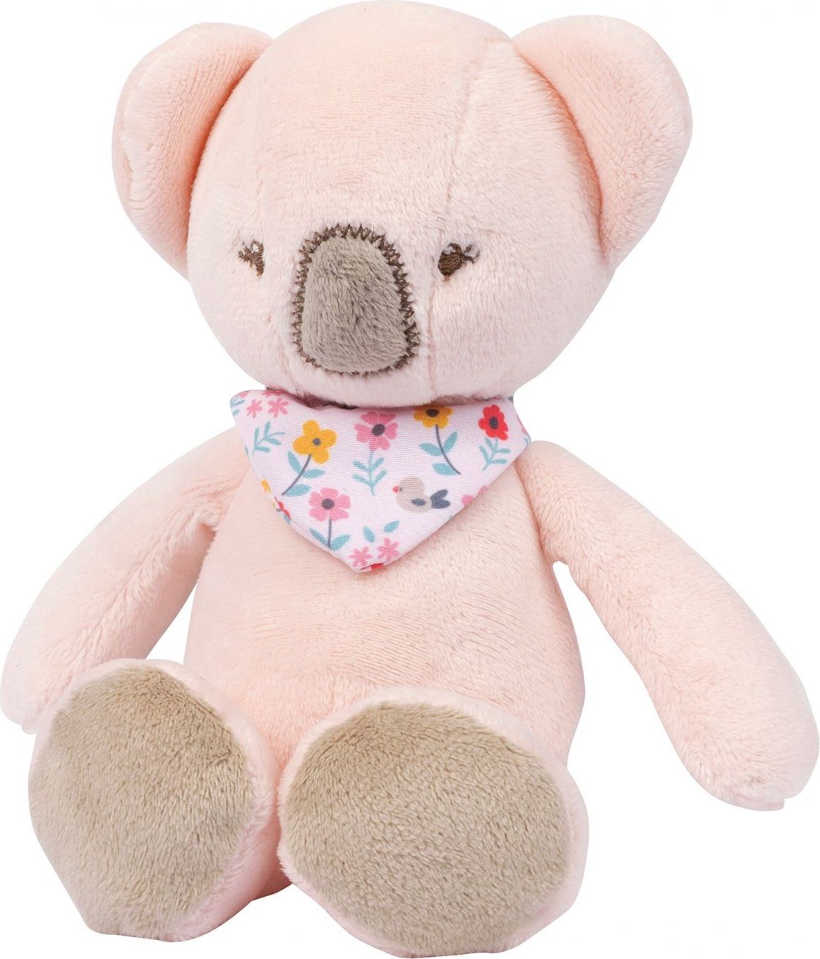 Nattou Hračka plyšová hrkací koala Iris IL 18 cm růžová - obrázek 1