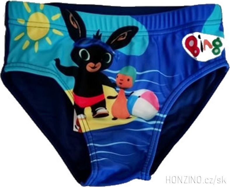 Setino · Dětské / chlapecké slipové plavky Zajíček Bing Bunny - modré navy - vel. EU 104 - obrázek 2