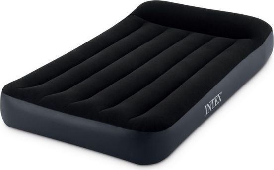 Intex 64141 Nafukovací postel Standard Twin se zvednutým podhlavníkem 99x191x25cm - obrázek 1