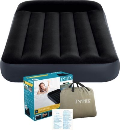 Intex 64141 Nafukovací postel Standard Twin se zvednutým podhlavníkem 99x191x25cm - obrázek 3