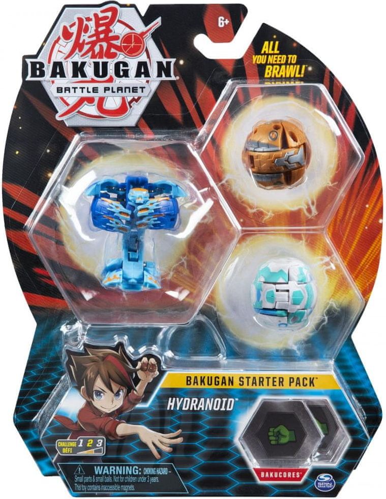 Spin Master Bakugan Startovací sada 3 ks Hydranoid - obrázek 1