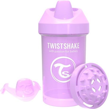 Twistshake Láhev pro batolata 300ml 8+m Pastelově fialová - obrázek 1