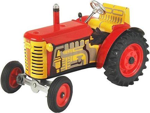 KOVAP Traktor Zetor, červený, červené kov. disky - obrázek 1