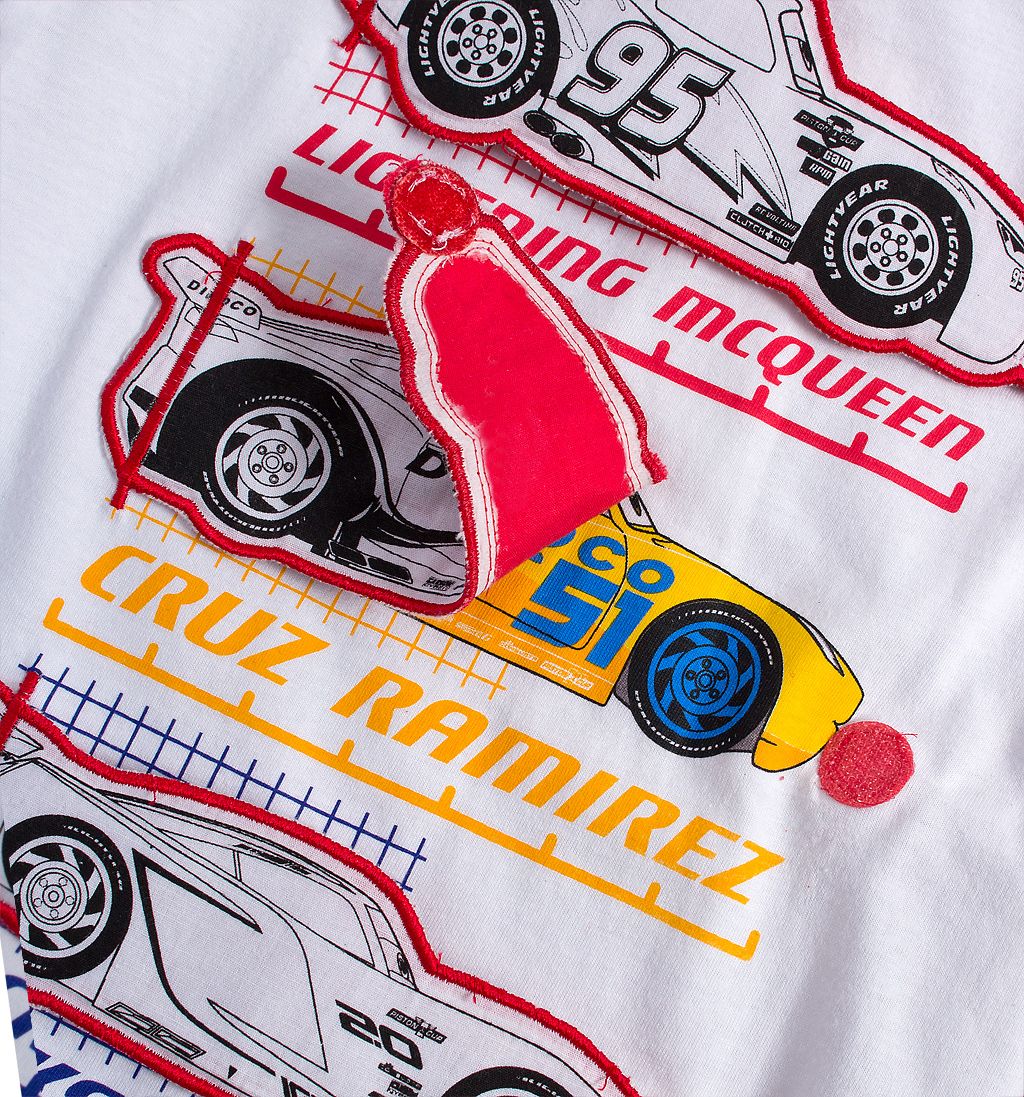 Chlapecké tričko DISNEY CARS McQUEEN bílé Velikost: 98 - obrázek 3