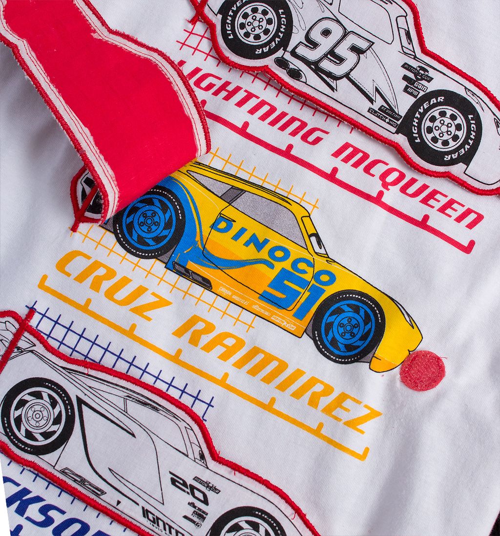 Chlapecké tričko DISNEY CARS McQUEEN bílé Velikost: 98 - obrázek 4