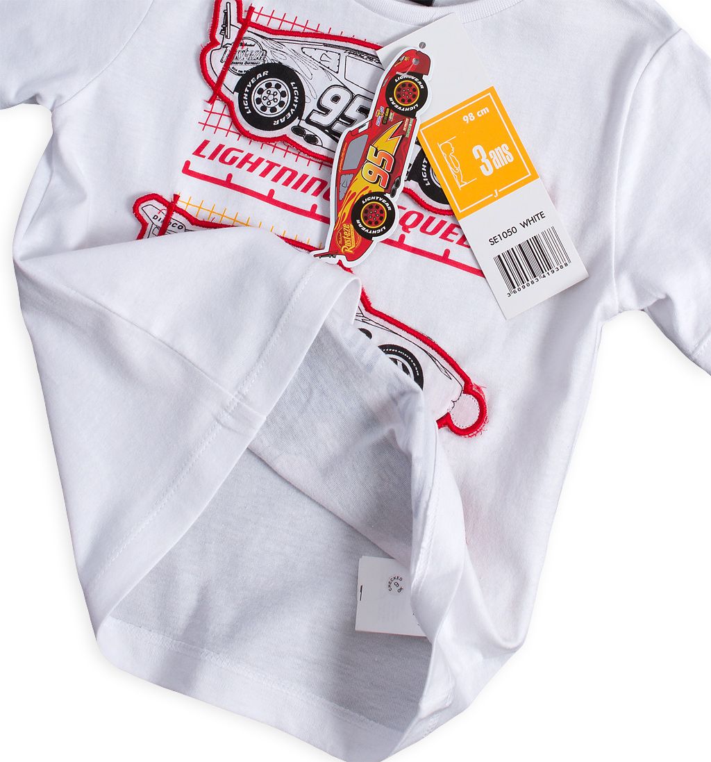 Chlapecké tričko DISNEY CARS McQUEEN bílé Velikost: 98 - obrázek 5