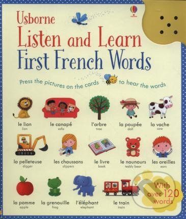 Listen and Learn First Words in French - Usborne - obrázek 1
