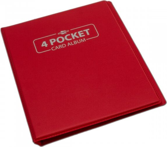 Blackfire Blackfire 4 Pocket Card Album - Red - obrázek 1
