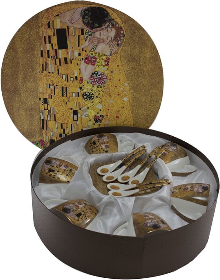 Home Elements Porcelánový set 6 šapo sad - Klimt - obrázek 1