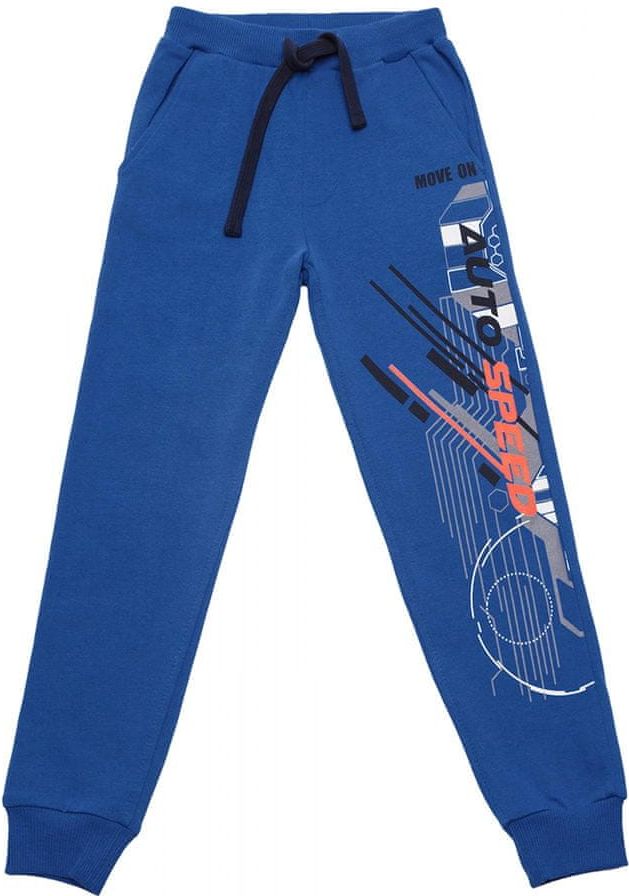 WINKIKI chlapecké kalhoty 128 tmavě modrá - obrázek 1