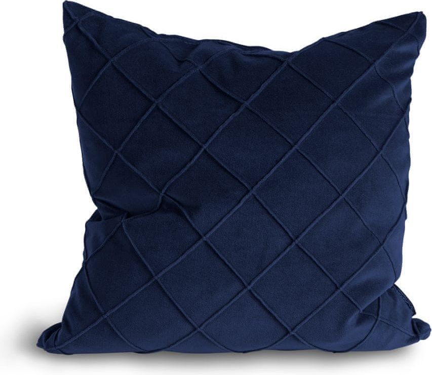 Lovely Linen Povlak na polštář Velvet Cushion Royal blue 47x47 - obrázek 1