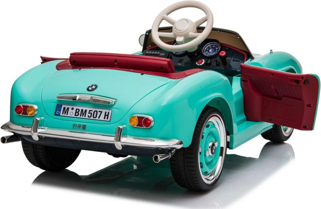 Elektrické autíčko BMW 507 Retro - červené - obrázek 15