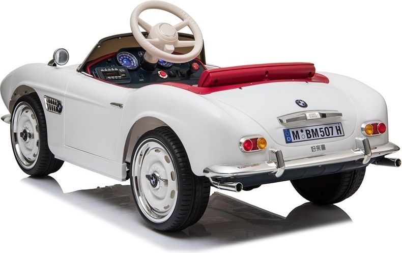 Elektrické autíčko BMW 507 Retro - zelené - obrázek 18
