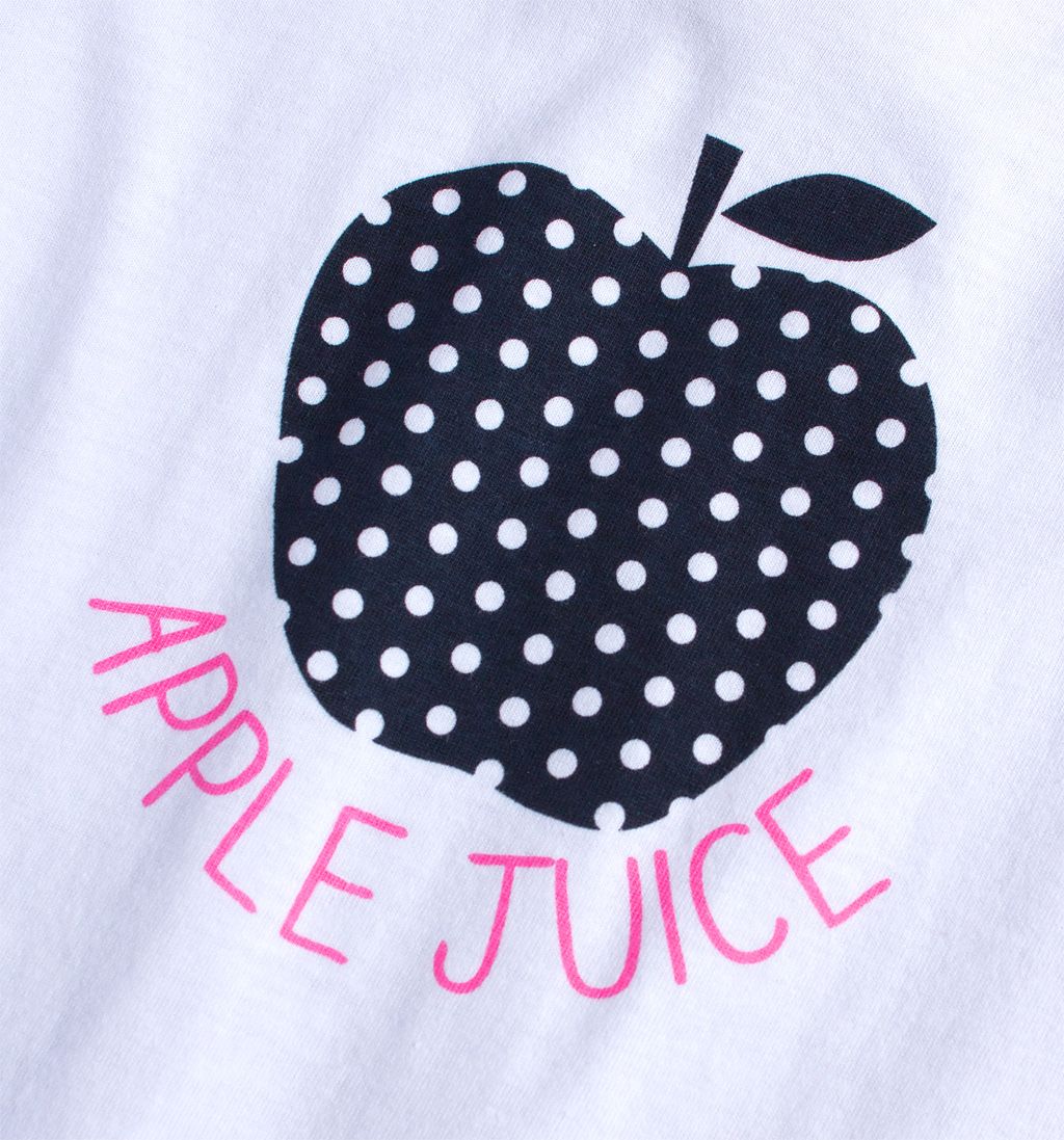 Dívčí tričko LOSAN APPLE JUICE bílé Velikost: 104 - obrázek 2