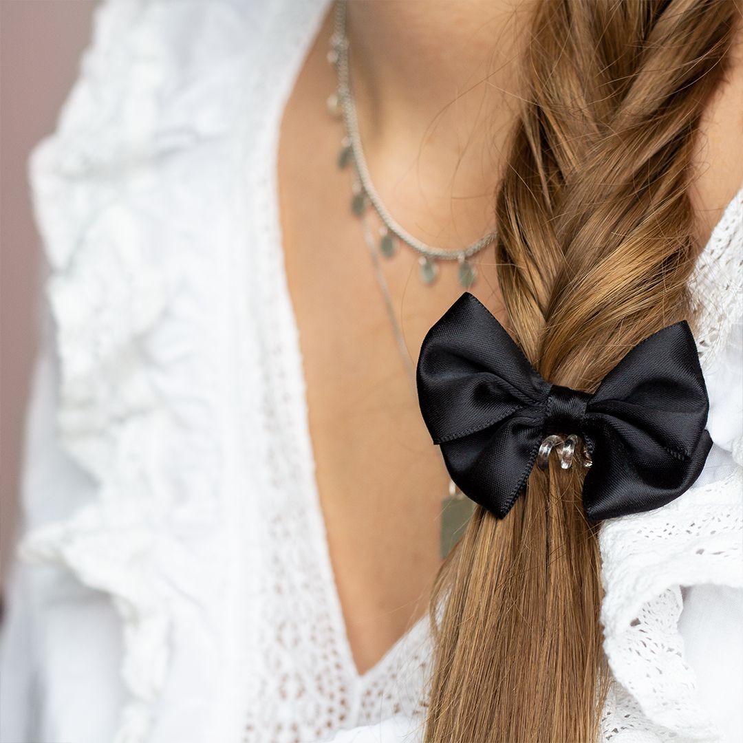 Invisibobble® Invisibobble BOWTIQUE True Black gumička do vlasů 1 ks - obrázek 2