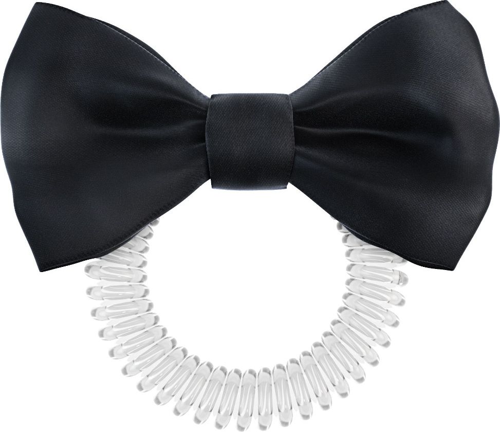 Invisibobble® Invisibobble BOWTIQUE True Black gumička do vlasů 1 ks - obrázek 1
