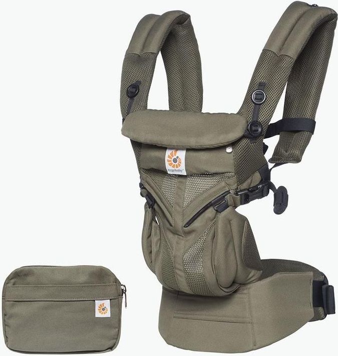 ErgoBaby Nosítko na nošení dětí Omni 360 Cool Air Mesh Blue Tweed - obrázek 2