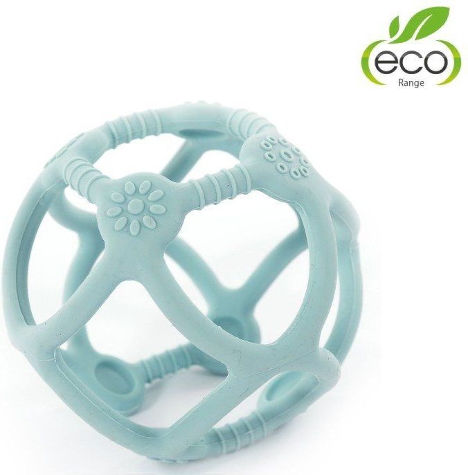 Silikonové kousátko Bo Jungle B-Ball Pastel Blue 2020 - obrázek 1