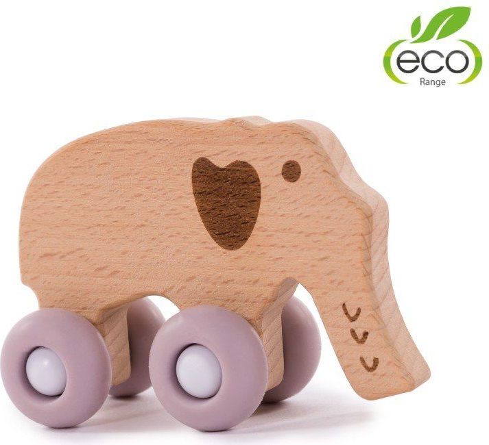 Dřevěná hračka Bo Jungle B-Woody Elephant Pastel Pink 2020 - obrázek 1