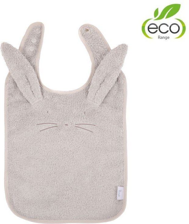 Bryndáček Bo Jungle B-Bib Eco Grey Rabbit 2020 - obrázek 1