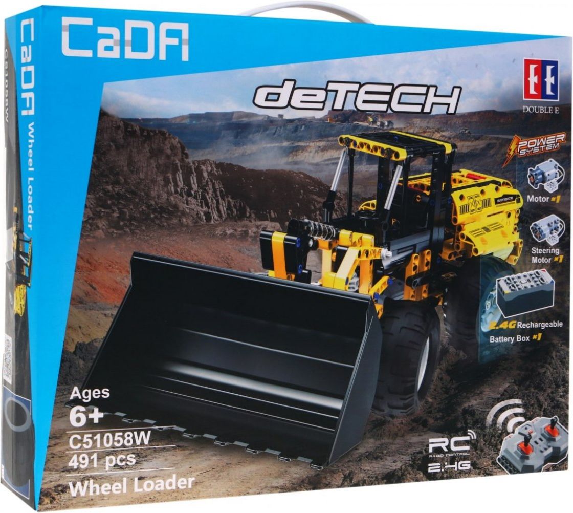 Mamido Stavebnice technic R/C nakládač žlutý - obrázek 1
