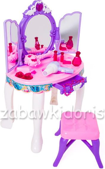 Mamido  Toaletní stolek s příslušenstvím fialový  D.80009 - obrázek 1