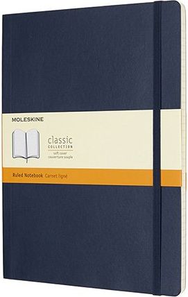 Moleskine Zápisník - měkké desky modrý B5, 96 listů linkovaný - obrázek 1