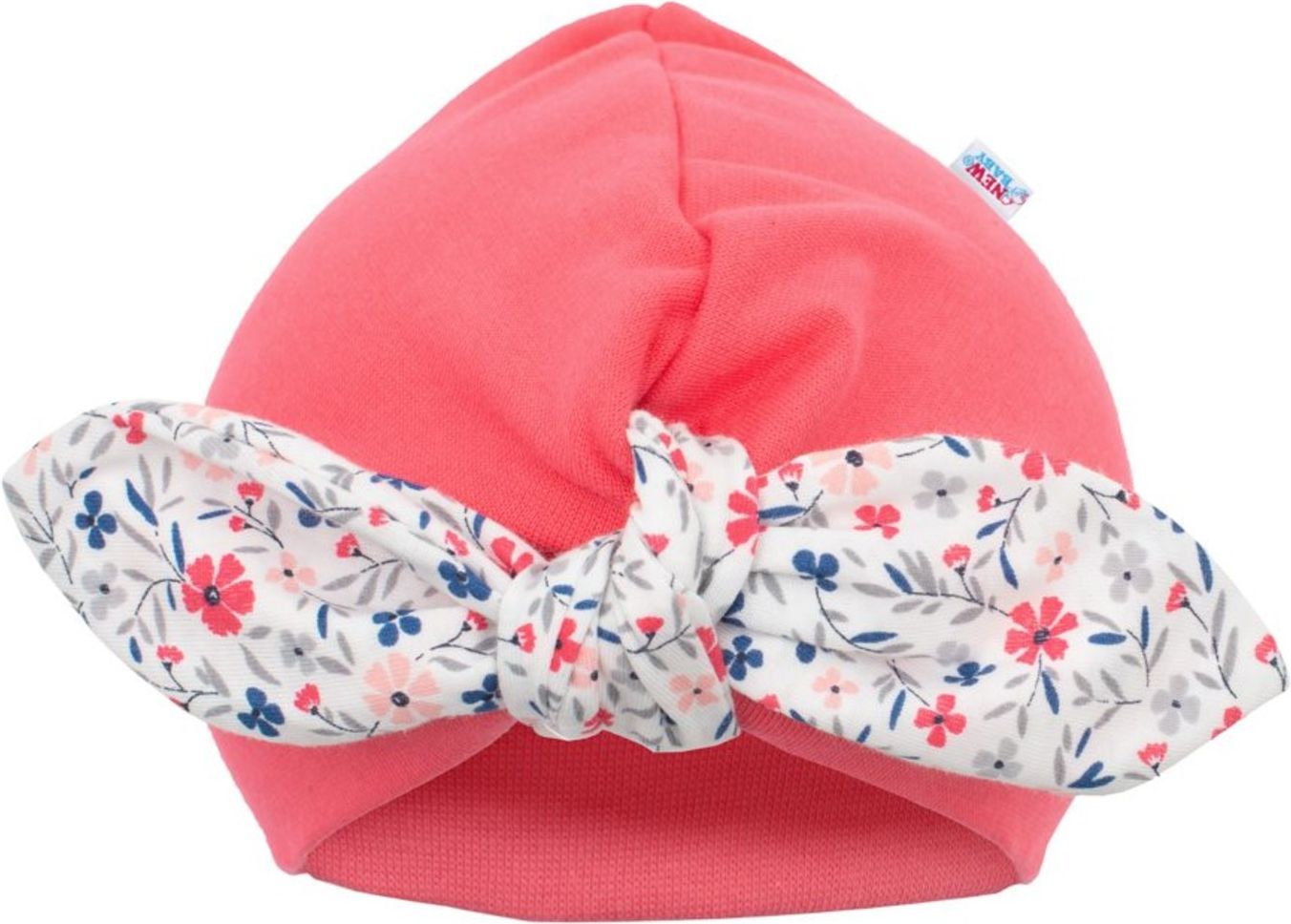 Dívčí čepička turban New Baby For Girls - Dívčí čepička turban New Baby For Girls - obrázek 1