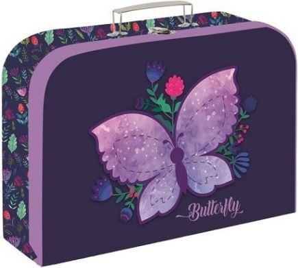 Kufřík lamino 34 cm Motýl - obrázek 1