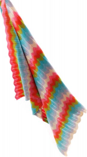 BIZZI GROWIN Pletená deka Rainbow - obrázek 1