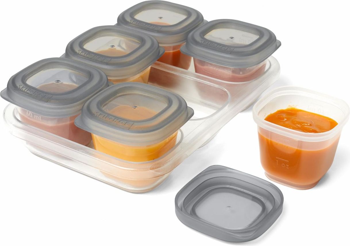 Skip Hop Nádobky na uskladnění jídla stohovatelné 6 x 60ml - obrázek 3