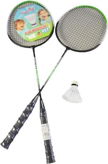 MaDe Badminton set 2 pálky a míček 65cm - obrázek 1