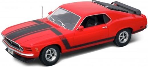 Welly 1:18 1970 Ford Mustang Červená - obrázek 1