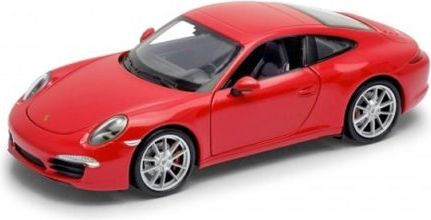 Welly 1:24 Porsche 911 (997) Carrera S Coupe Červená - obrázek 1