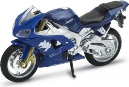 Welly 1:18 1999 YAMAHA YZF-R1 Modrá tmavá - obrázek 1